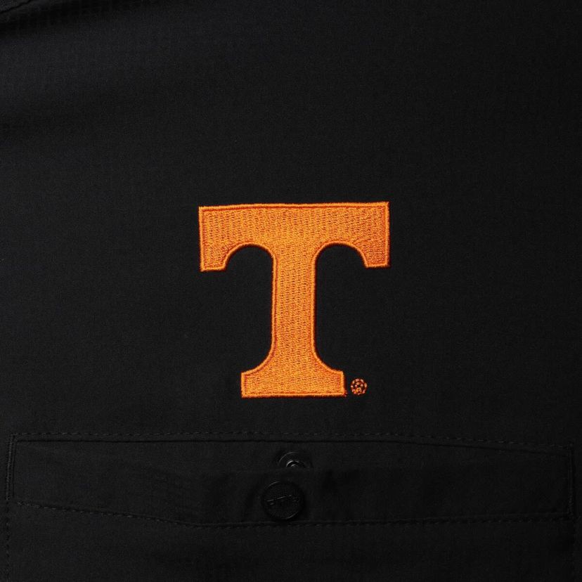 NCAA Tennessee Volunteers Big & Tall Tamiami Omni-Shade Button-Down Shirt