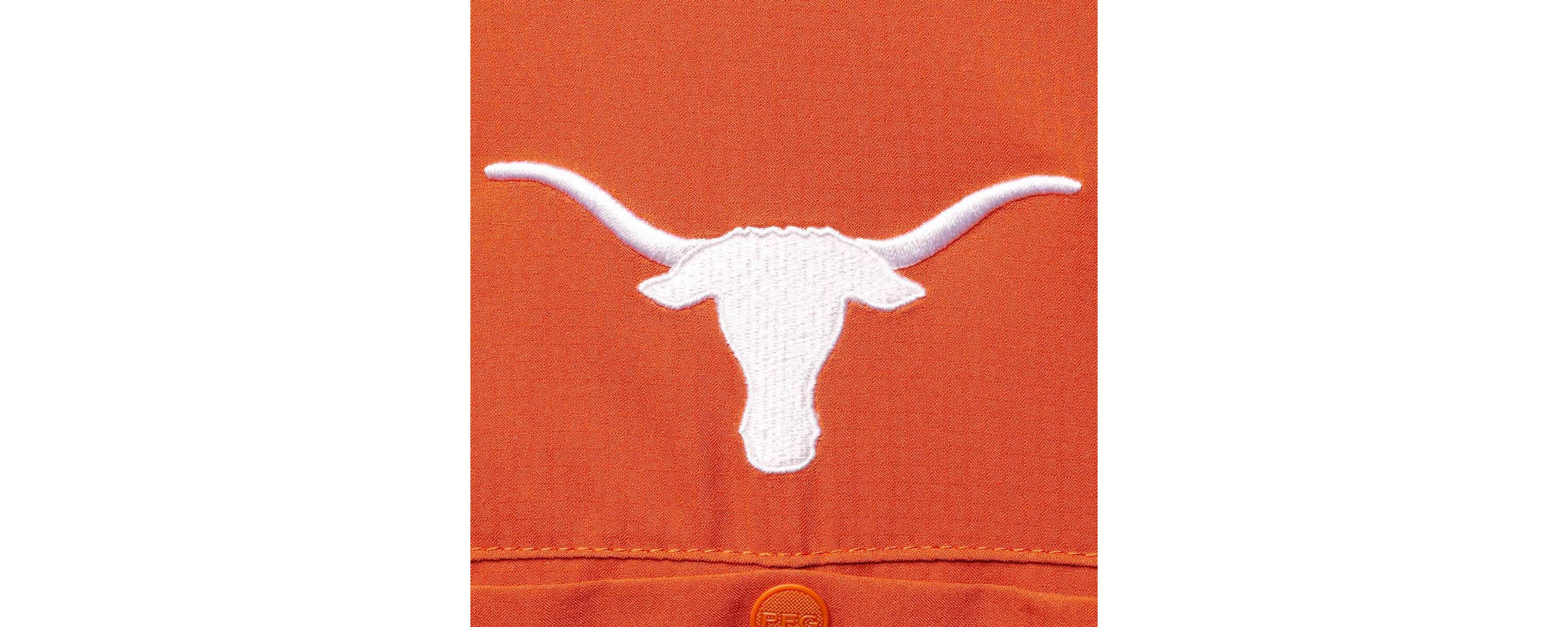 NCAA Texas Texas Longhorns Big & Tall Tamiami Omni-Shade Button-Down Shirt