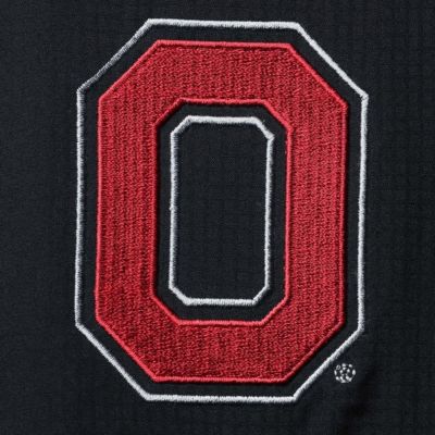 NCAA Ohio State Buckeyes Big & Tall Tamiami Omni-Shade Button-Down Shirt