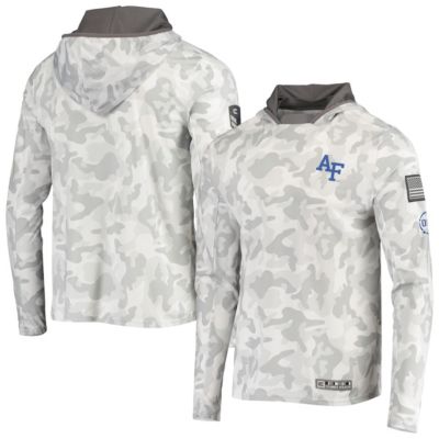 NCAA Arctic Air Force Falcons OHT Military Appreciation Long Sleeve Hoodie Top