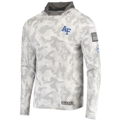 NCAA Arctic Air Force Falcons OHT Military Appreciation Long Sleeve Hoodie Top