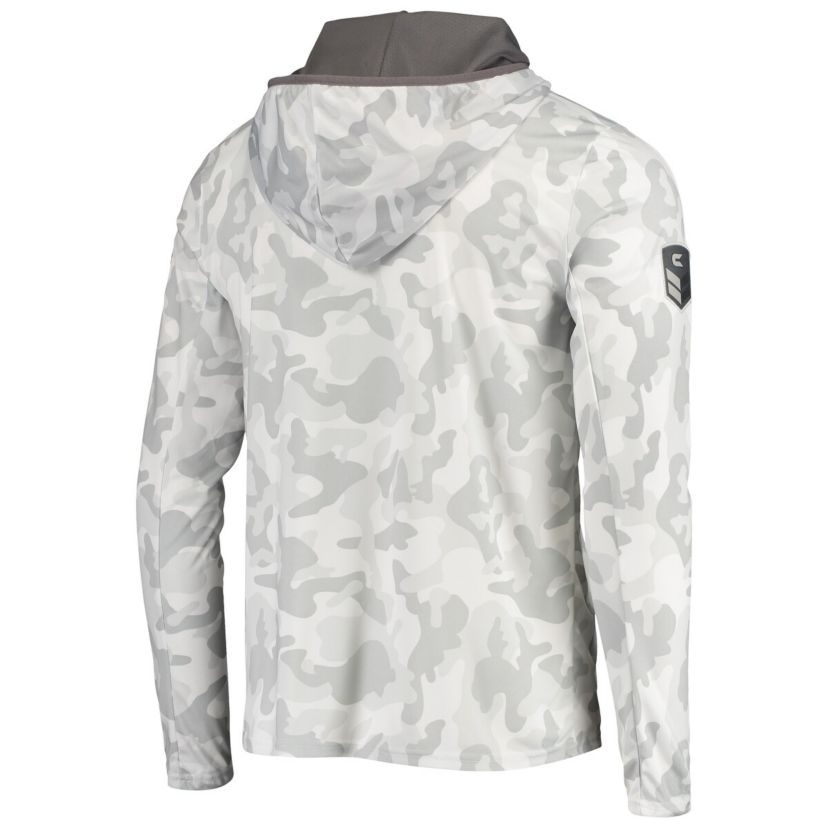NCAA Arctic Nebraska Huskers OHT Military Appreciation Long Sleeve Hoodie Top