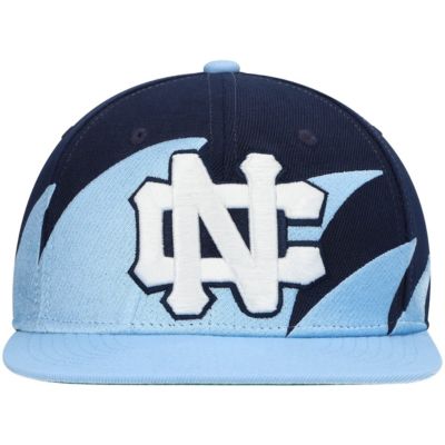 NCAA Carolina Blue/Navy North Carolina Tar Heels Sharktooth Snapback Hat