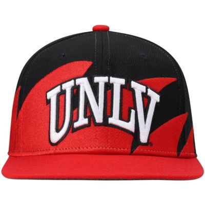 NCAA Red/Black UNLV Rebels Sharktooth Snapback Hat