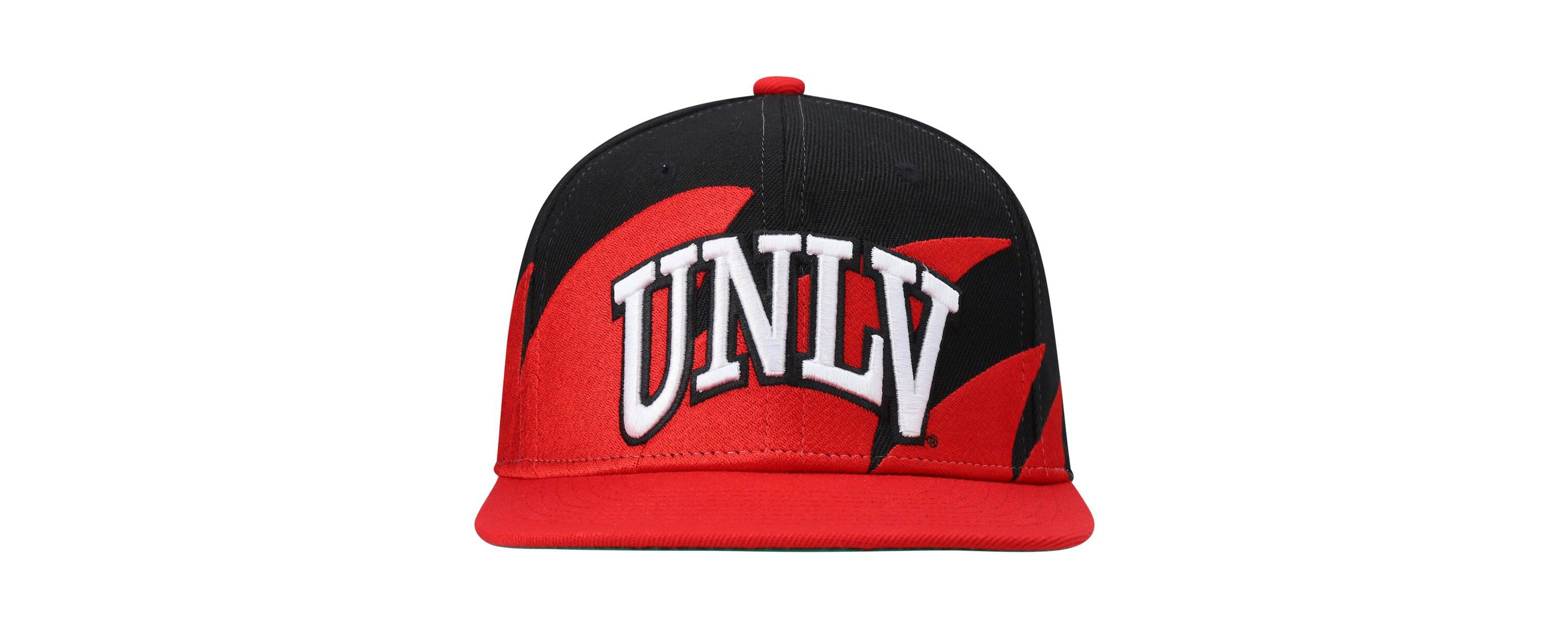 NCAA Red/Black UNLV Rebels Sharktooth Snapback Hat