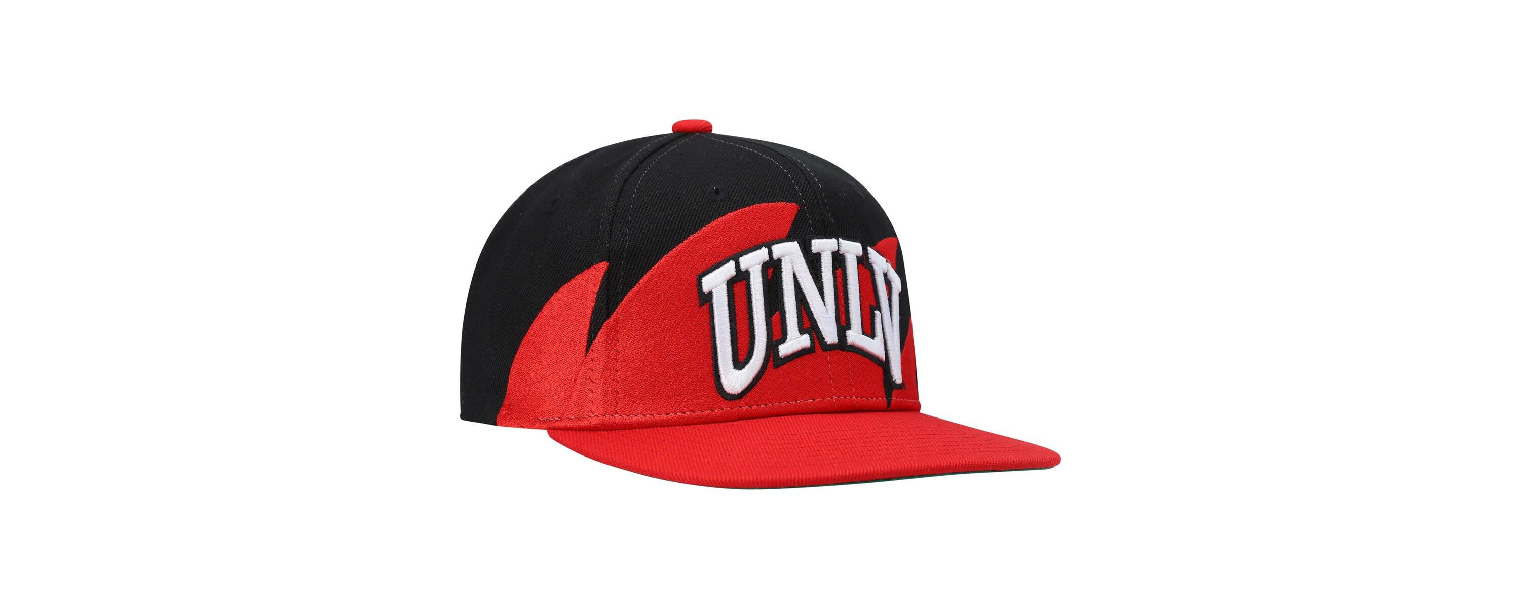 NCAA Red/Black UNLV Rebels Sharktooth Snapback Hat