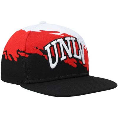 NCAA Black/White UNLV Rebels Paintbrush Snapback Hat