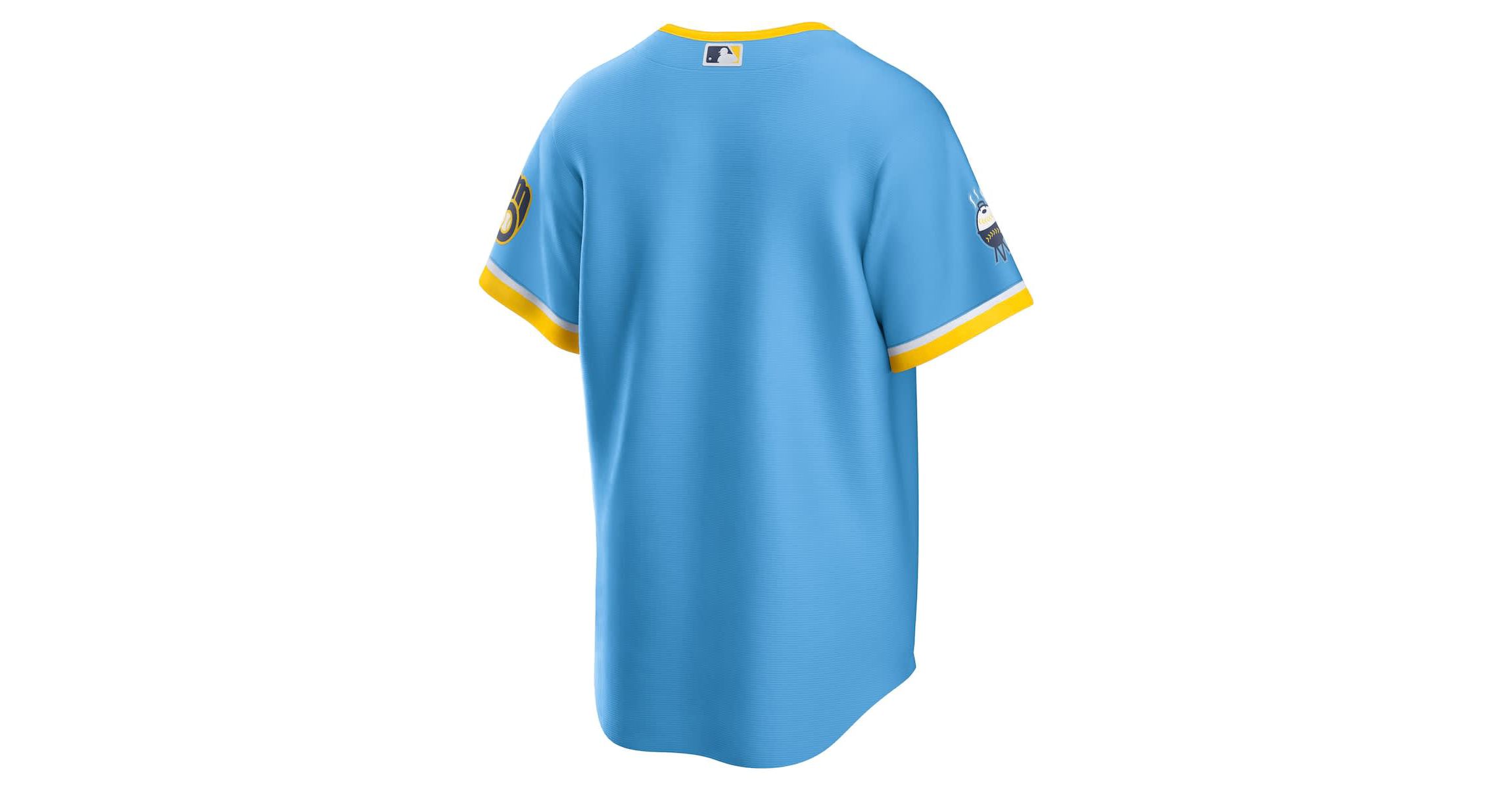 MLB Nike Powder Milwaukee Brewers City Connect Replica Team Jersey