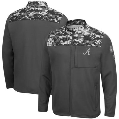 Alabama Crimson Tide NCAA OHT Military Appreciation Digi Full-Zip Jacket