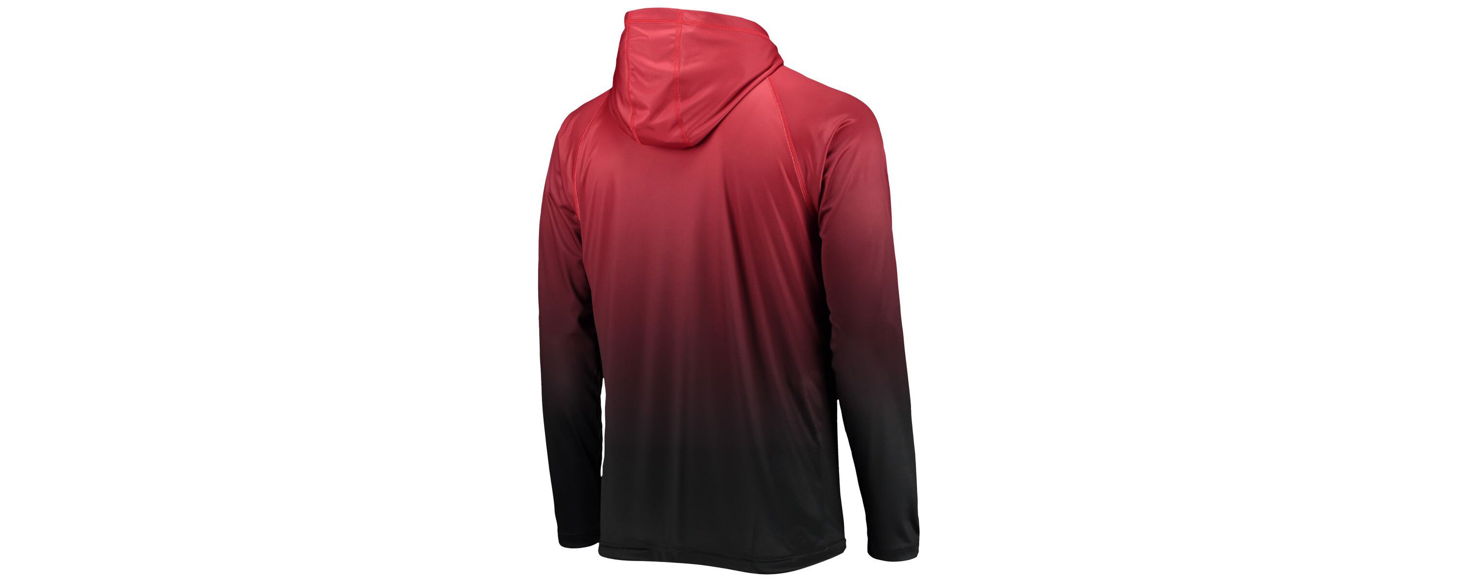 NCAA PFG Georgia Bulldogs Terminal Tackle Omni-Shade UPF 50 Long Sleeve Hooded Top