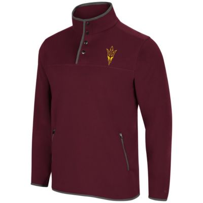 NCAA Arizona State Sun Devils Rebound Snap Pullover Jacket