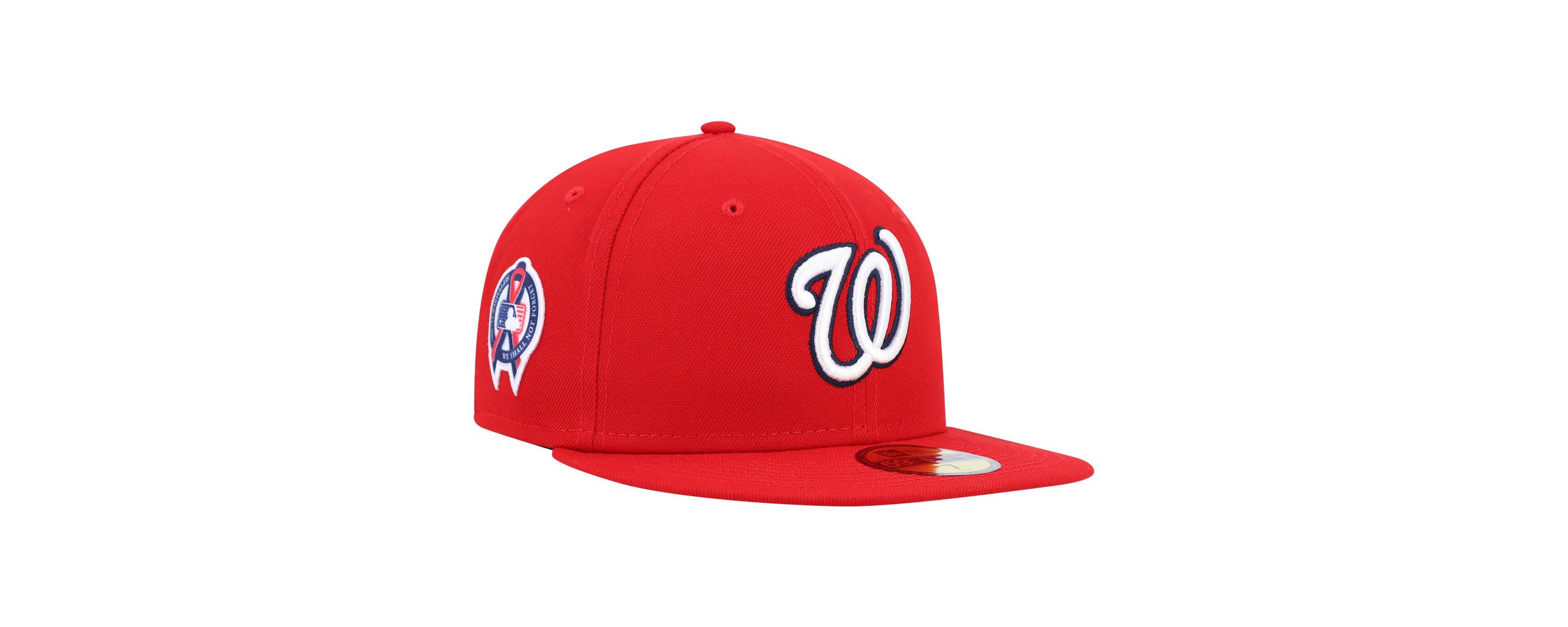 MLB Washington Nationals 9/11 Memorial Side Patch 59FIFTY Fitted Hat