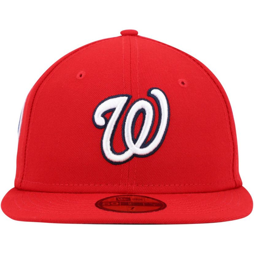 MLB Washington Nationals 9/11 Memorial Side Patch 59FIFTY Fitted Hat