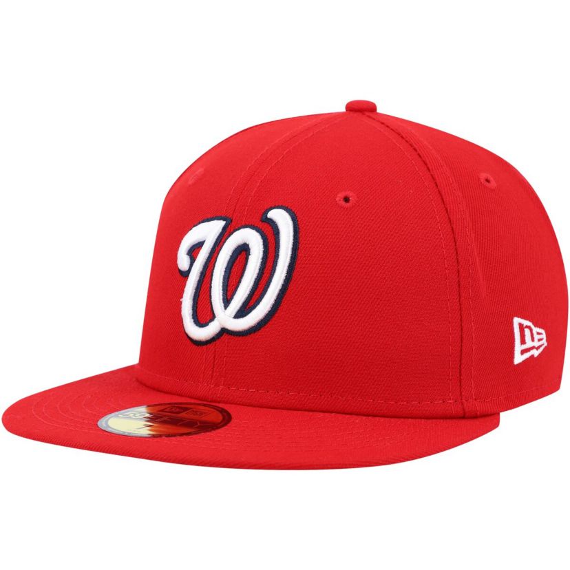 MLB Washington Nationals 9/11 Memorial Side Patch 59FIFTY Fitted Hat