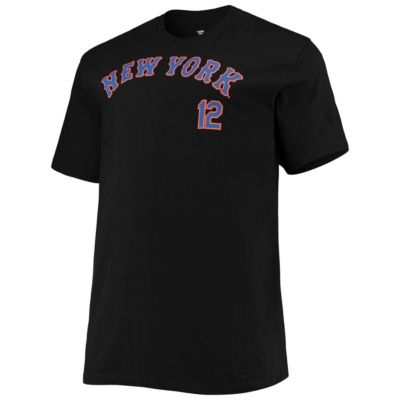 MLB Francisco Lindor New York Mets Big & Tall Name Number T-Shirt