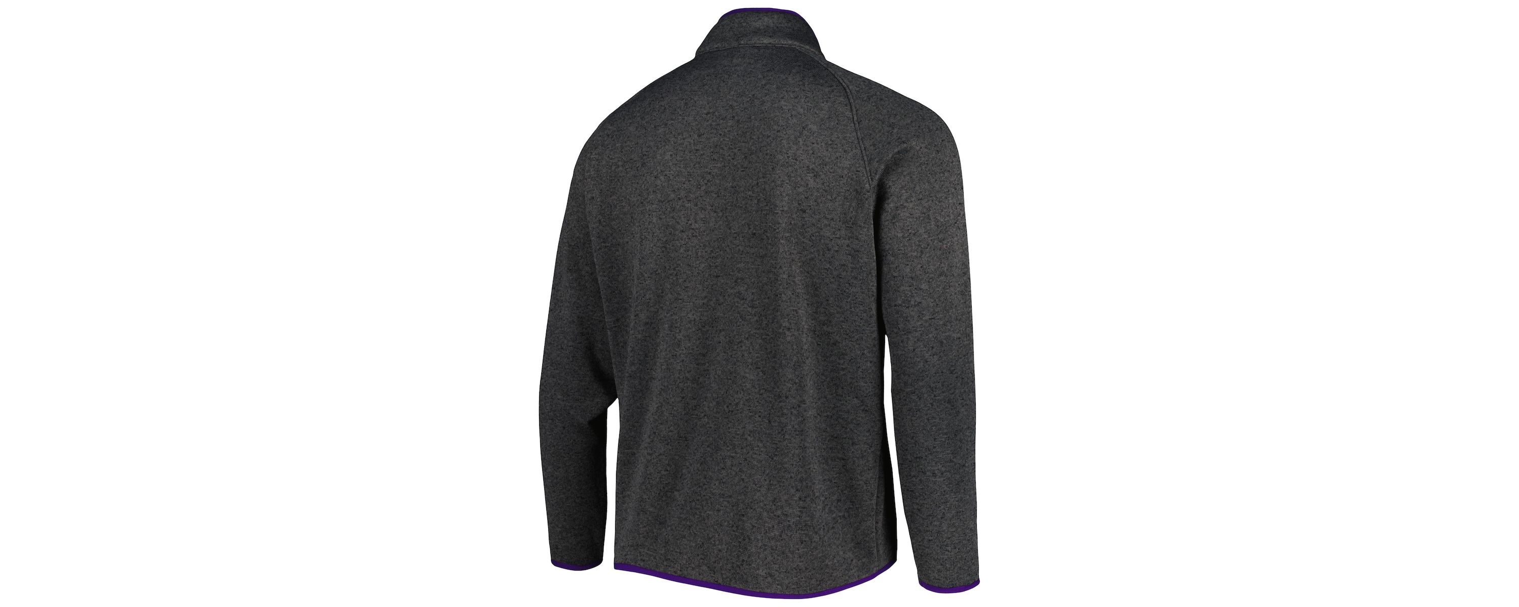 NCAA LSU Tigers Canyon Point Omni-Shield Raglan Half-Zip Top