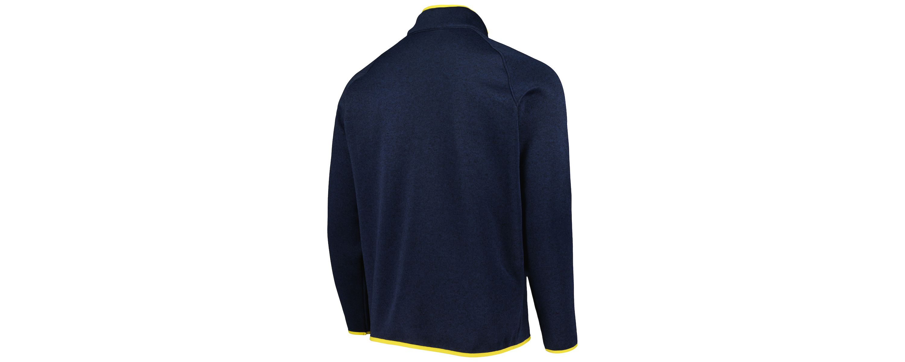 NCAA Michigan Wolverines Canyon Point Omni-Shield Raglan Half-Zip Pullover Top