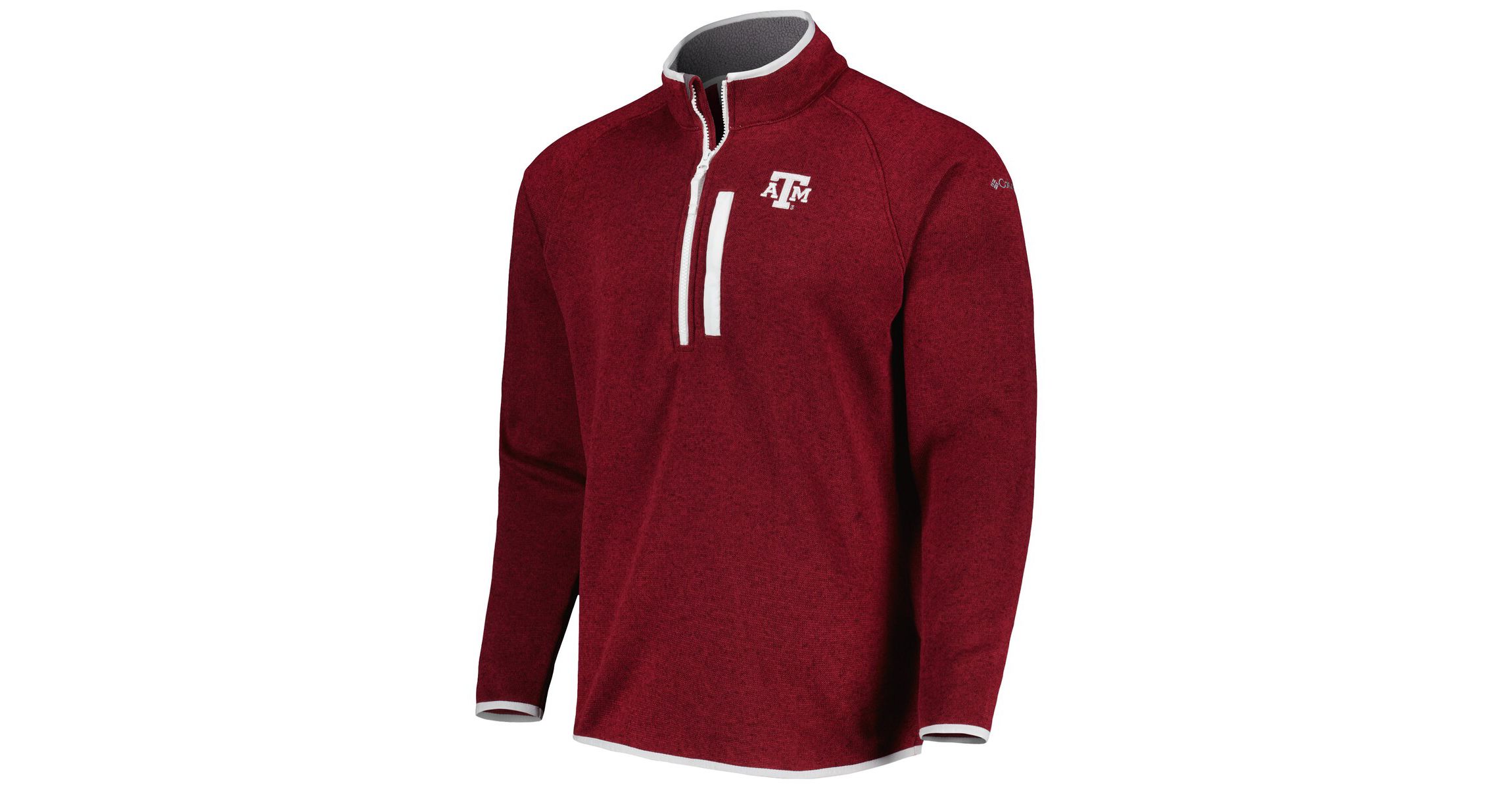 NCAA Texas A&M Aggies Canyon Point Raglan Half-Zip Top