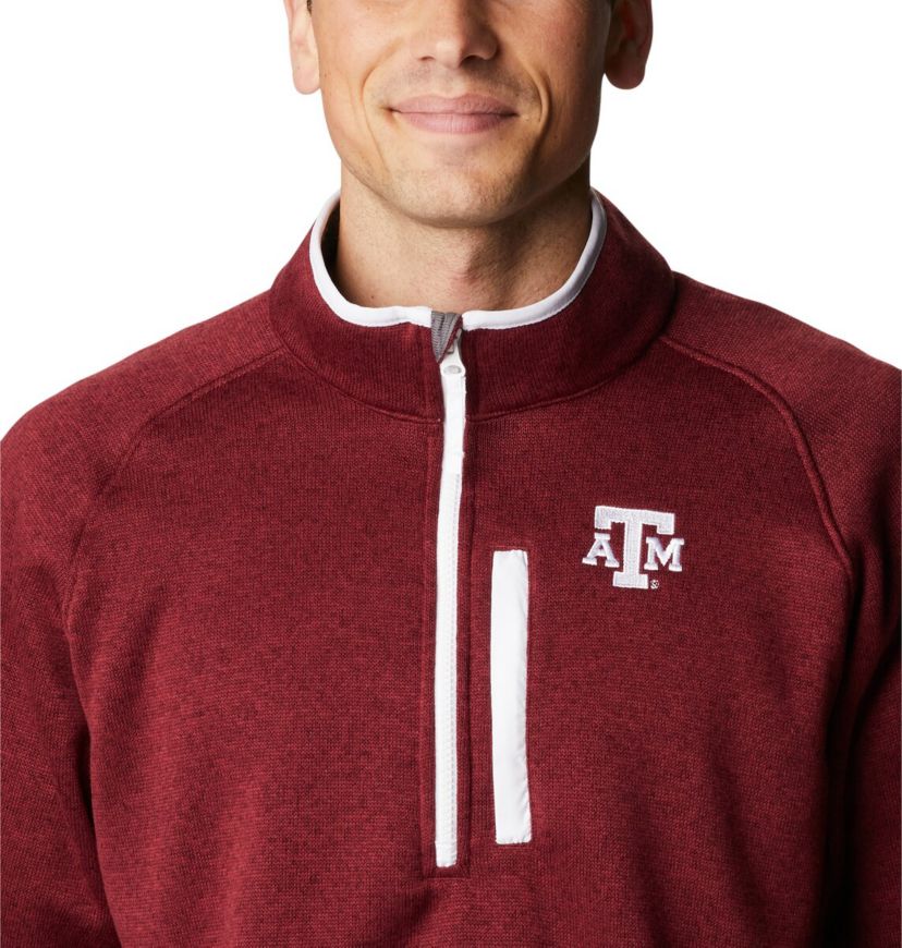 NCAA Texas A&M Aggies Canyon Point Raglan Half-Zip Top