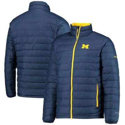 NCAA Michigan Wolverines Powder Lite Omni-Heat Reflective Full-Zip Jacket