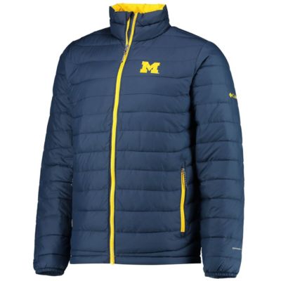 NCAA Michigan Wolverines Powder Lite Omni-Heat Reflective Full-Zip Jacket