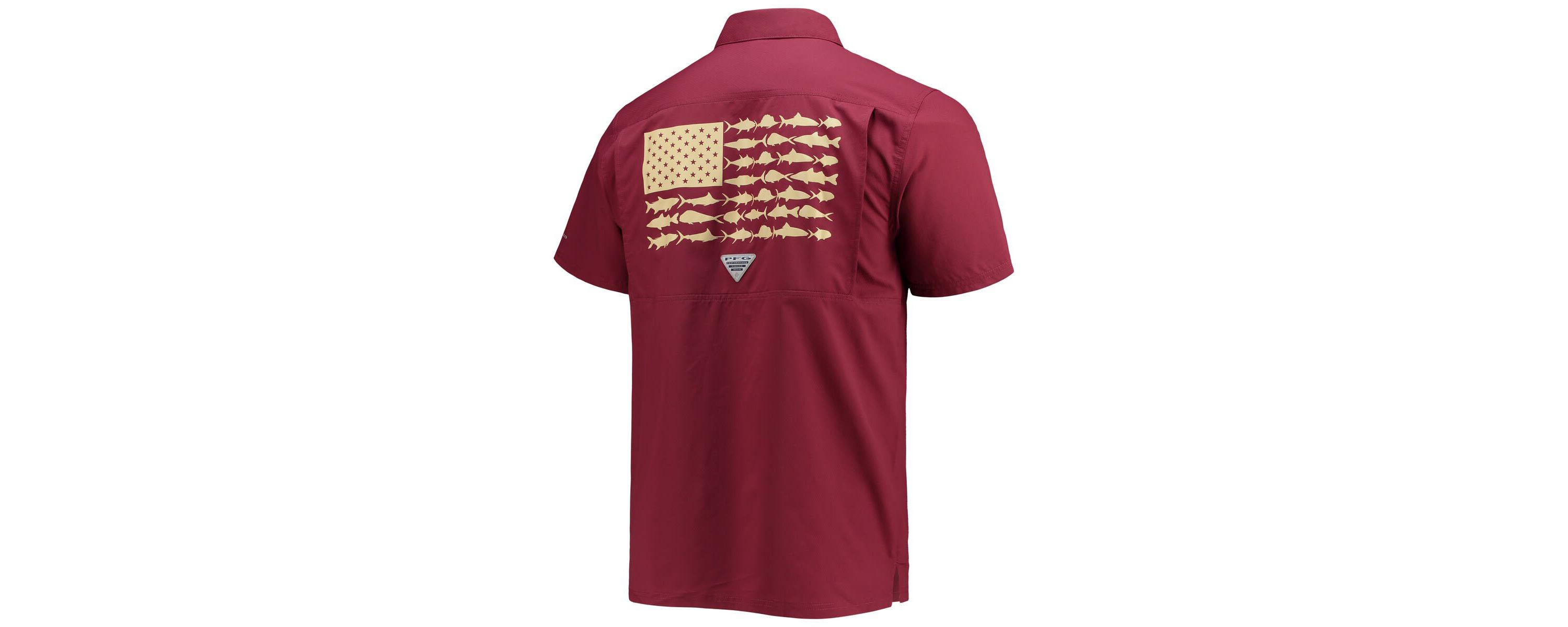 NCAA PFG Florida State Seminoles Slack Tide Camp Button-Up Shirt