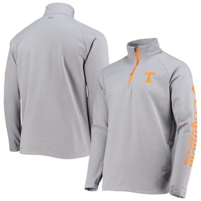 NCAA Tennessee Volunteers Terminal Tackle Fleece Raglan Omni-Shade Quarter-Zip Jacket