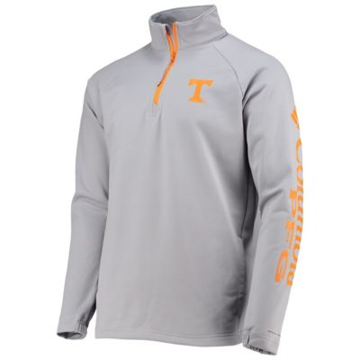 NCAA Tennessee Volunteers Terminal Tackle Fleece Raglan Omni-Shade Quarter-Zip Jacket