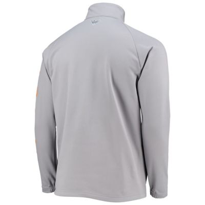 NCAA Tennessee Volunteers Terminal Tackle Fleece Raglan Omni-Shade Quarter-Zip Jacket