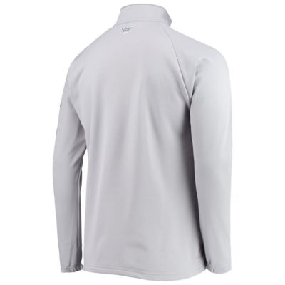 NCAA Michigan State Spartans Terminal Tackle Fleece Raglan Omni-Shade Quarter-Zip Jacket