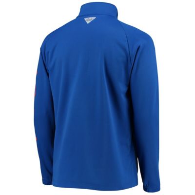 NCAA Florida Gators Terminal Tackle Fleece Raglan Omni-Shade Quarter-Zip Jacket