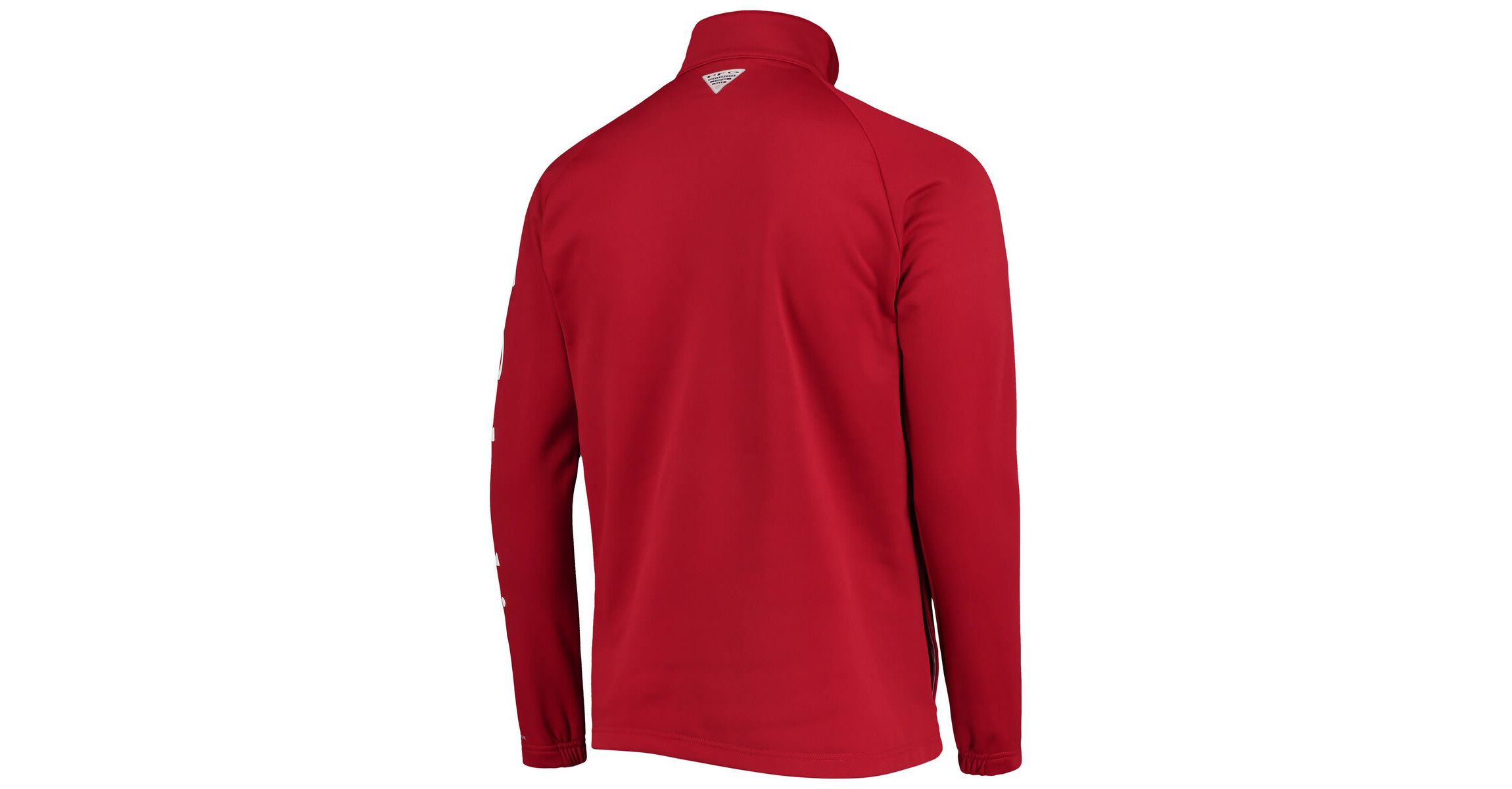 NCAA Oklahoma Sooners Terminal Tackle Fleece Raglan Omni-Shade Quarter-Zip Jacket