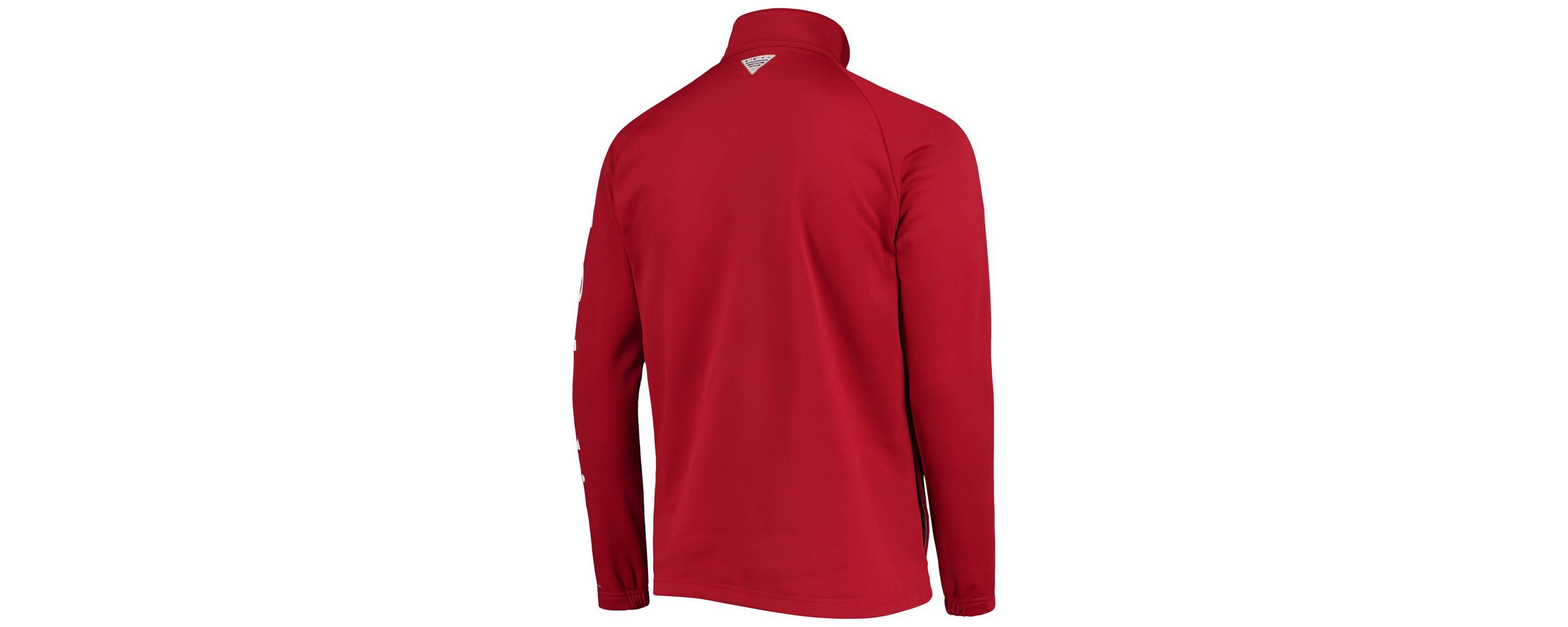 NCAA Oklahoma Sooners Terminal Tackle Fleece Raglan Omni-Shade Quarter-Zip Jacket