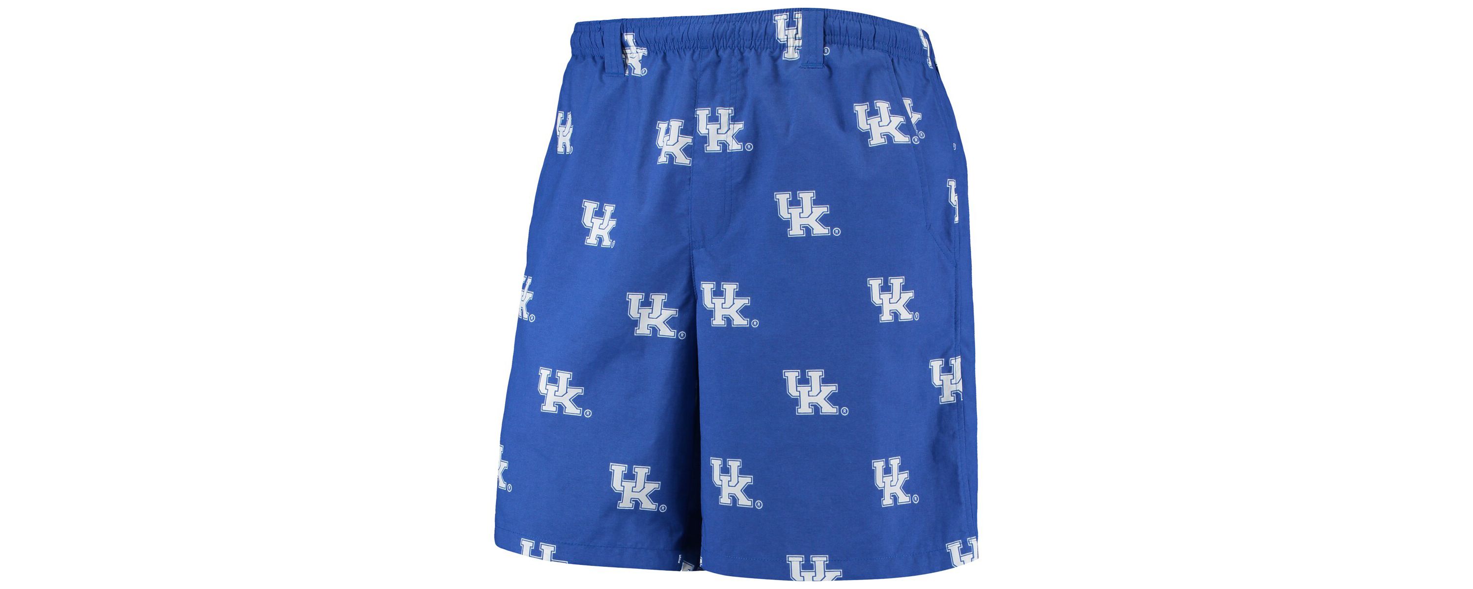 NCAA PFG Kentucky Wildcats Backcast II 8" Omni-Shade Hybrid Shorts
