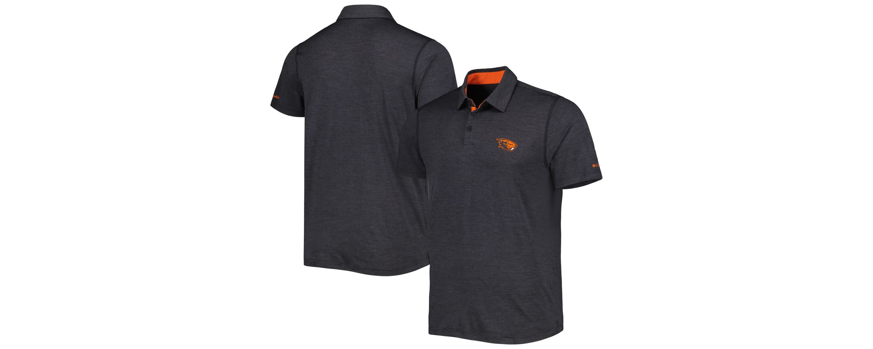 NCAA Oregon State Beavers Tech Trail Omni-Shade Polo