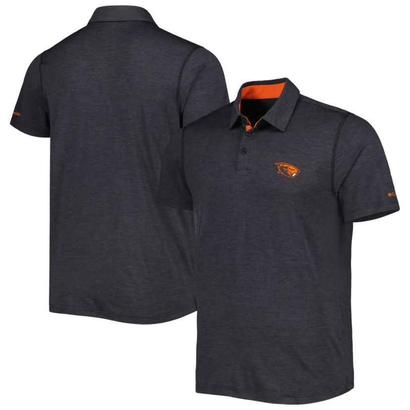 NCAA Oregon State Beavers Tech Trail Omni-Shade Polo