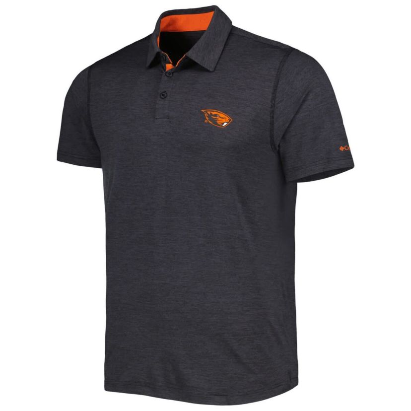 NCAA Oregon State Beavers Tech Trail Omni-Shade Polo