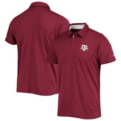 Columbia Men's NCAA Texas A&M Aggies Tech Trail Omni-Shade Polo, X-Large -  0194003632464