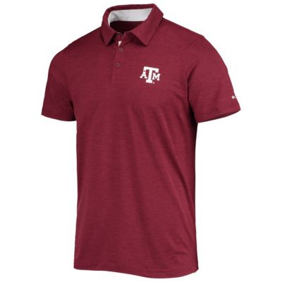 NCAA Texas A&M Aggies Tech Trail Omni-Shade Polo