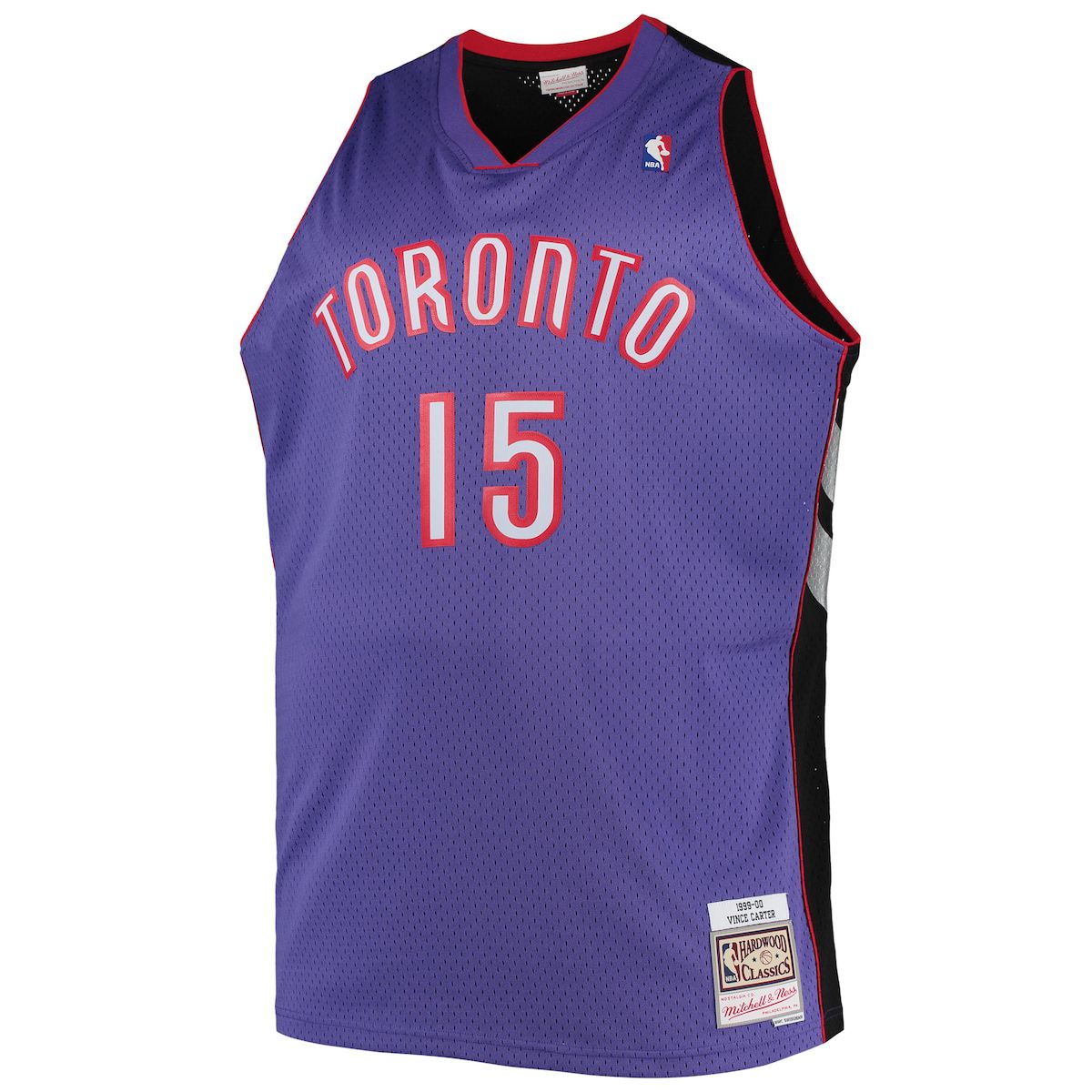 NBA Vince Carter Toronto Raptors Big & Tall 1999/00 Hardwood Classics Swingman Jersey