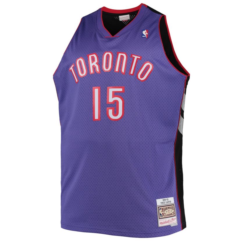 NBA Vince Carter Toronto Raptors Big & Tall 1999/00 Hardwood Classics Swingman Jersey
