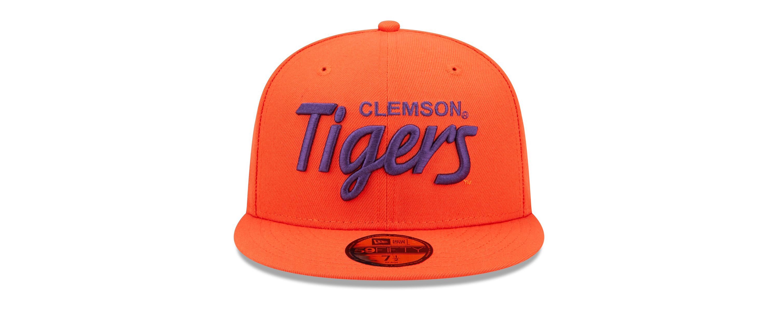 New Era NCAA Clemson Tigers Script Original 59FIFTY Fitted Hat | Belk