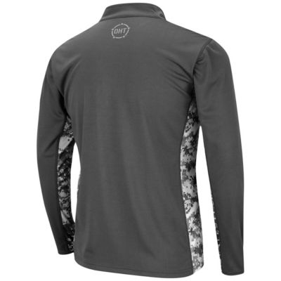 NCAA Hawaii Rainbow Warriors OHT Military Appreciation Digital Lightweight Quarter-Zip Pullover