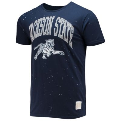 NCAA Jackson State Tigers Bleach Splatter T-Shirt