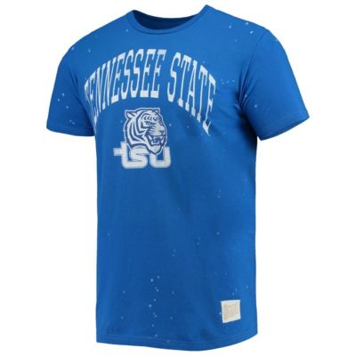 NCAA Tennessee State Tigers Bleach Splatter T-Shirt