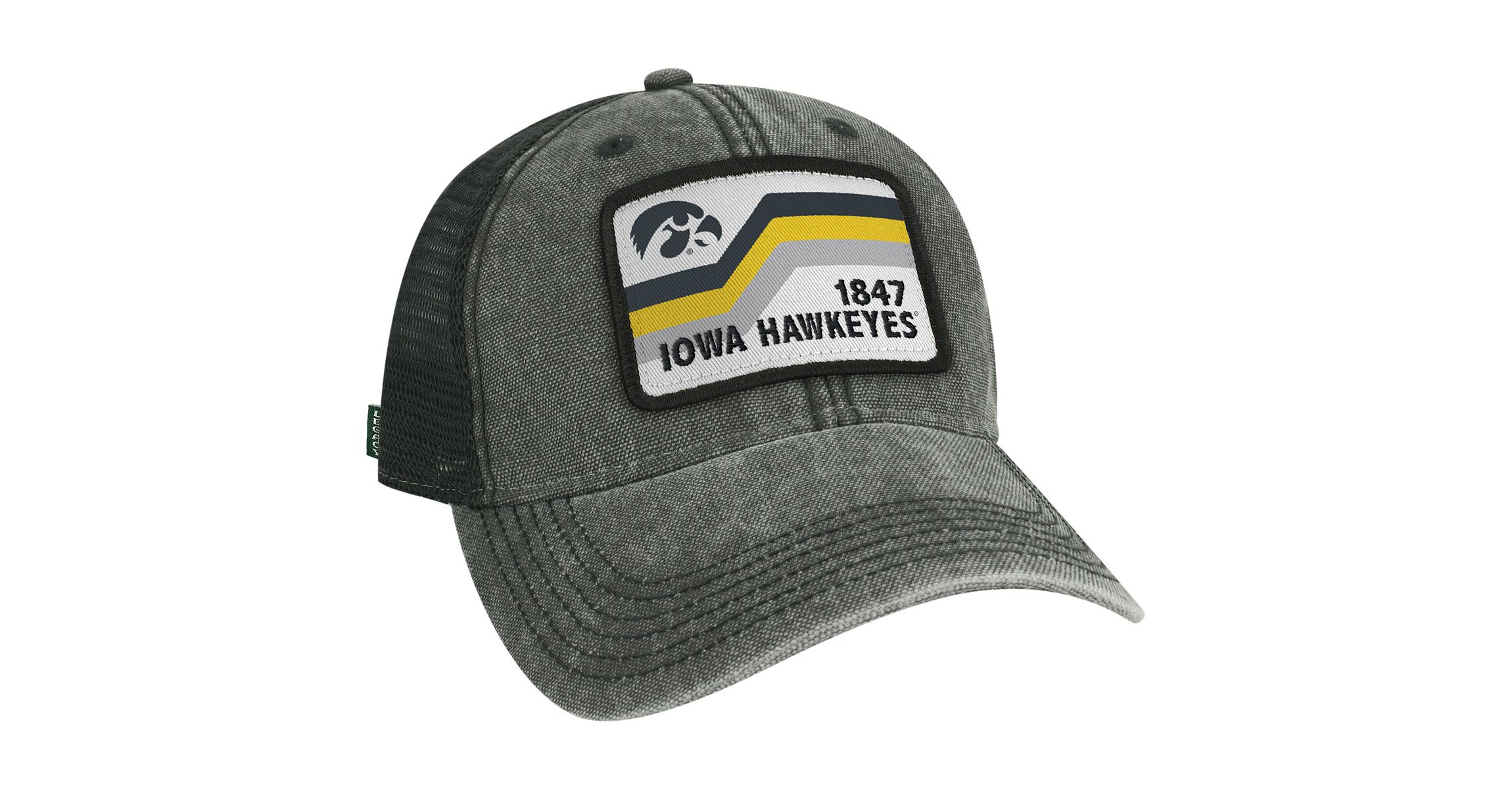 NCAA Iowa Hawkeyes Sun & Bars Dashboard Trucker Snapback Hat