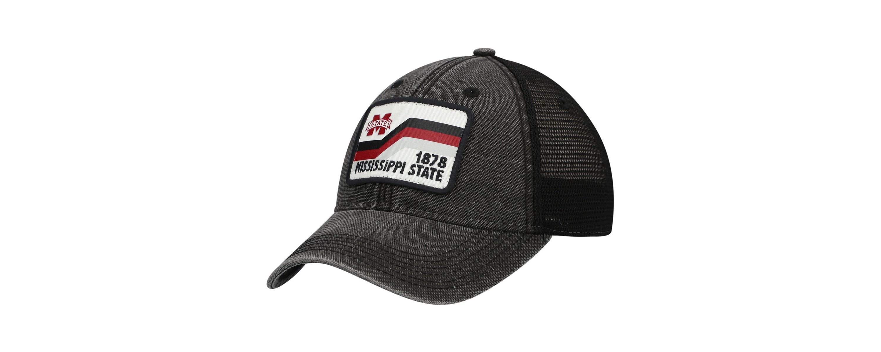 NCAA Mississippi State Bulldogs Sun & Bars Dashboard Trucker Snapback Hat