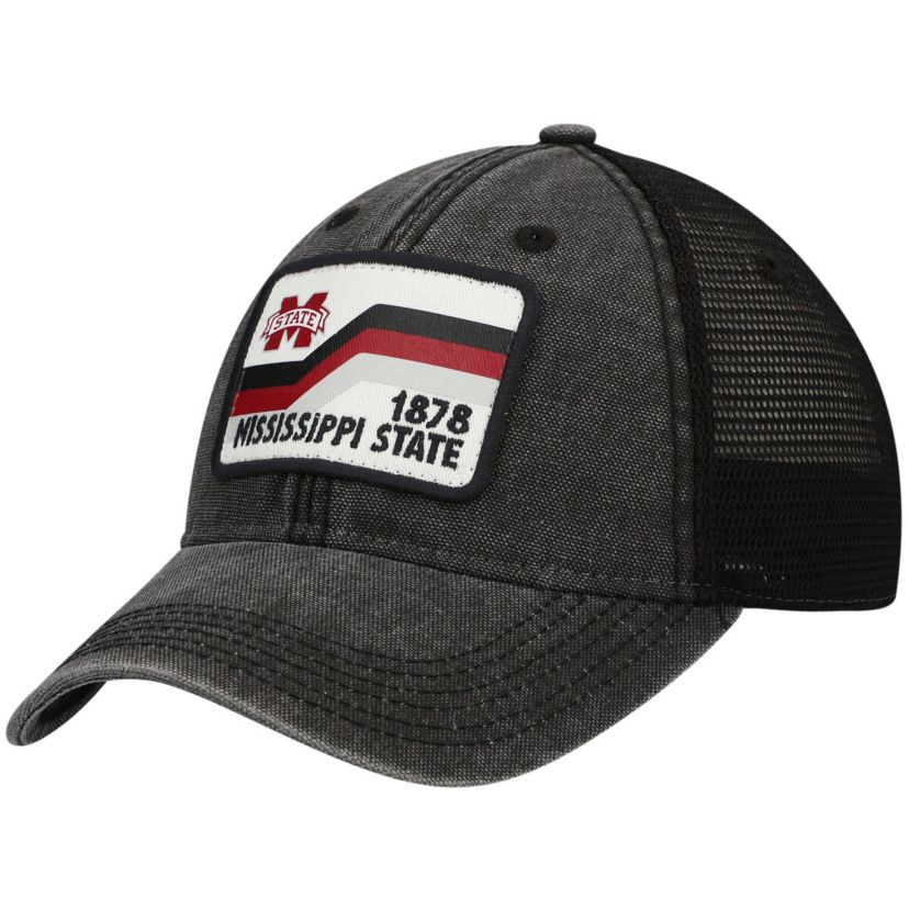 NCAA Mississippi State Bulldogs Sun & Bars Dashboard Trucker Snapback Hat