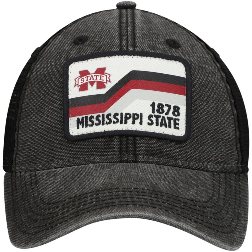 NCAA Mississippi State Bulldogs Sun & Bars Dashboard Trucker Snapback Hat