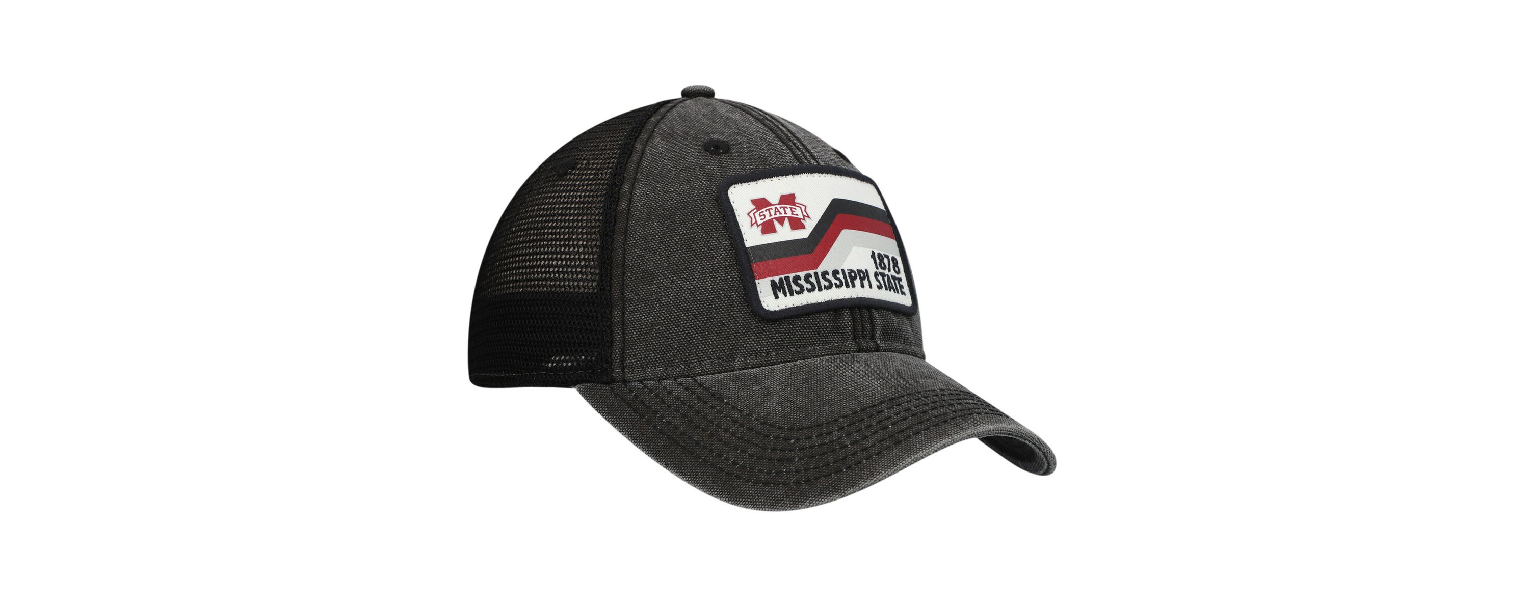 NCAA Mississippi State Bulldogs Sun & Bars Dashboard Trucker Snapback Hat